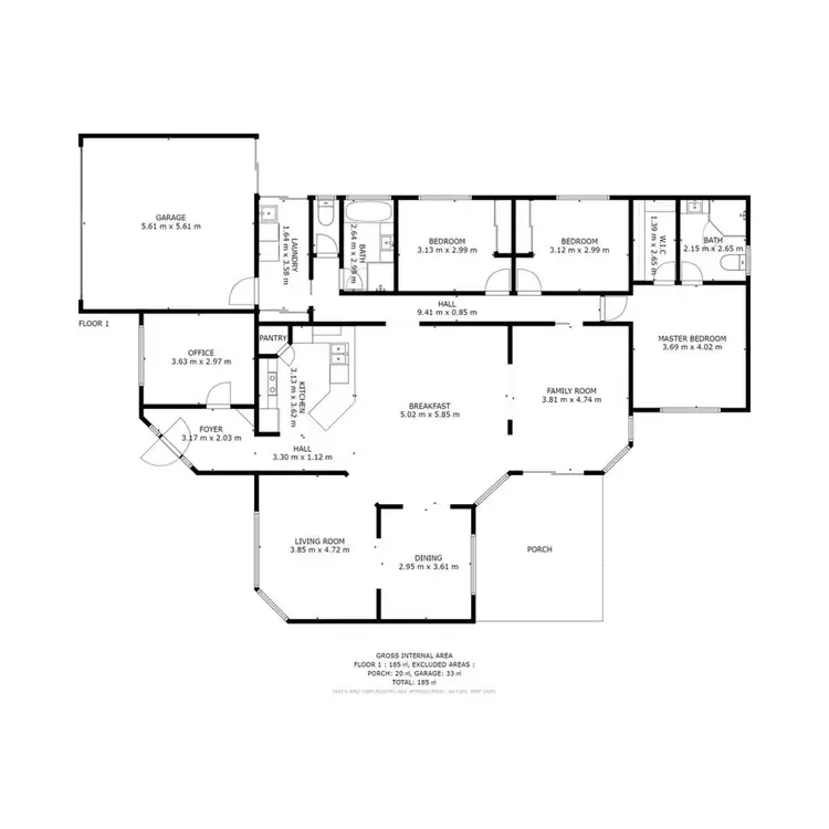 Floorplan of Homely house listing, 47 Orana Street, Victoria Point QLD 4165