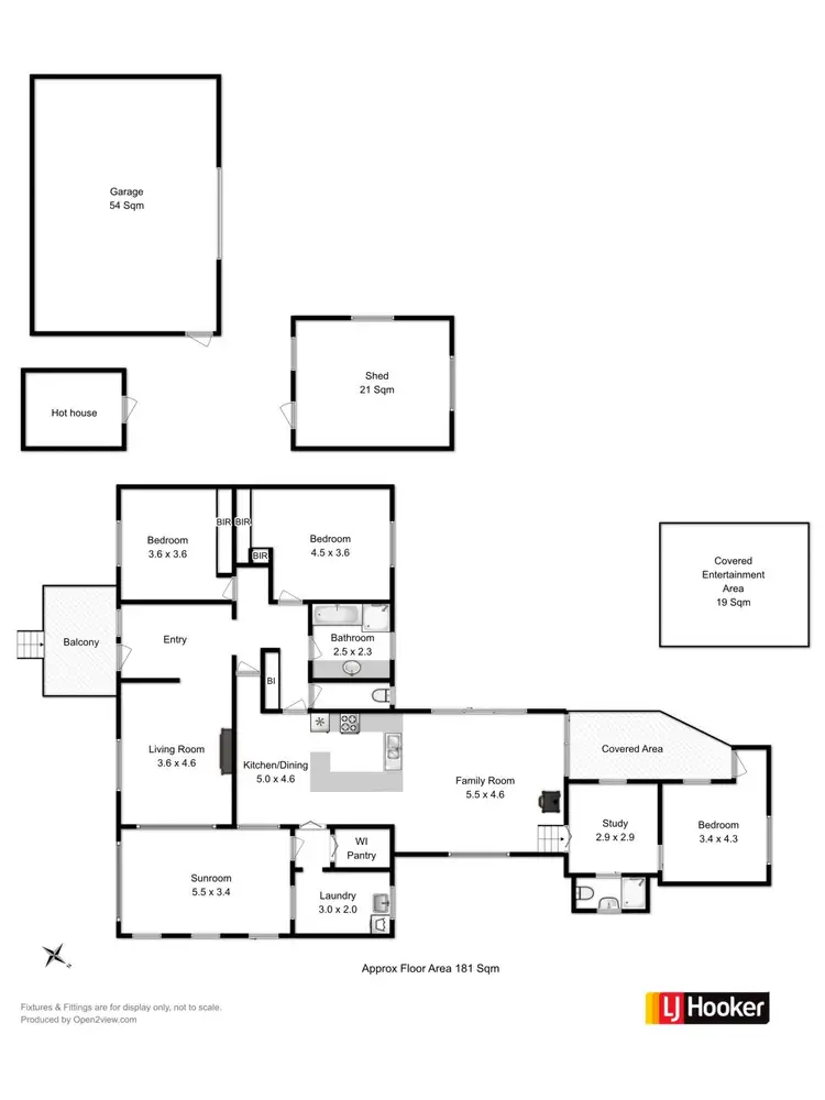 Floorplan of Homely house listing, 6563 Lyell Highway, Ouse TAS 7140