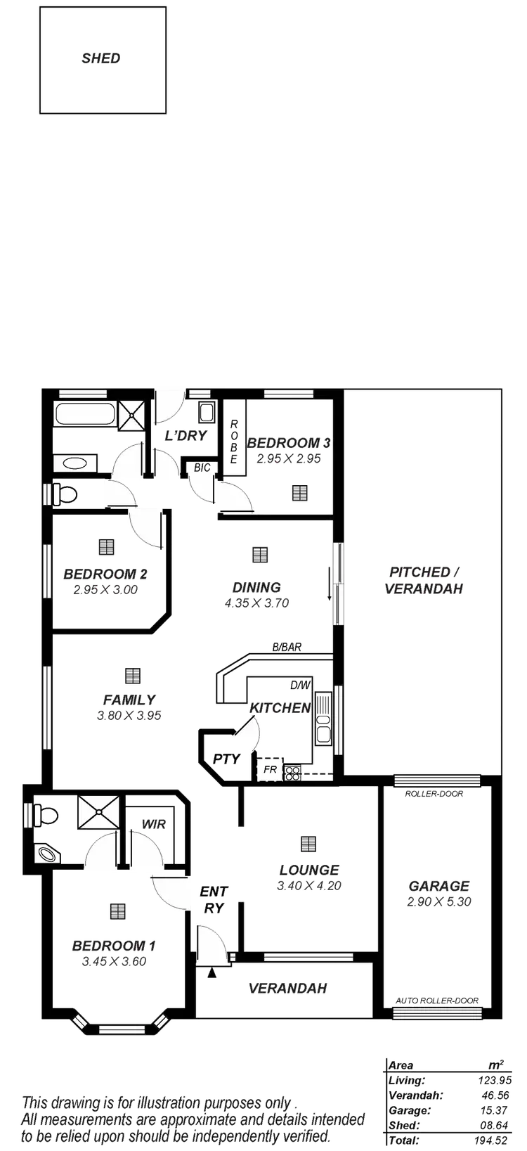 Floorplan of Homely house listing, 10 Kingswood Road, Windsor Gardens SA 5087
