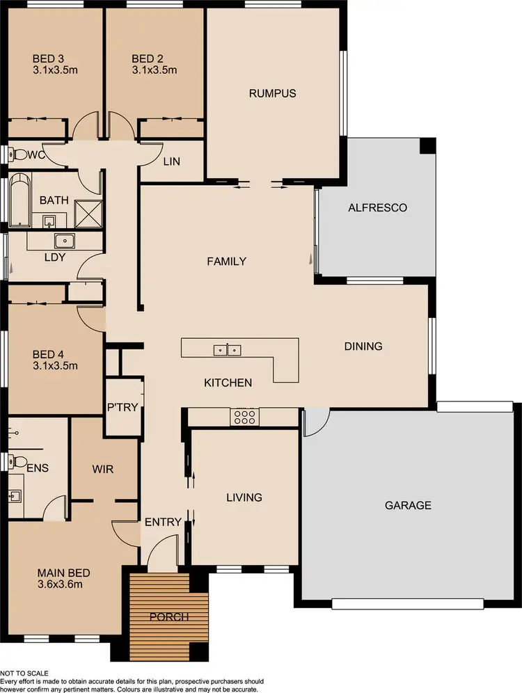 Floorplan of Homely house listing, 121 Rosebank Drive, Cranbourne North VIC 3977