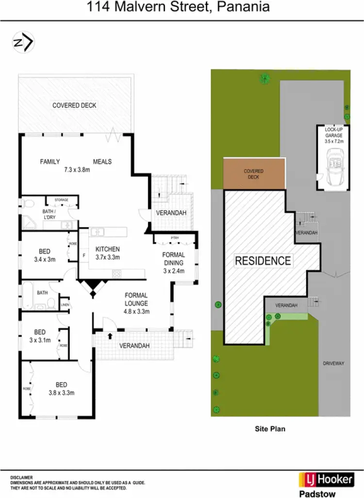 Floorplan of Homely house listing, 114 Malvern Street, Panania NSW 2213