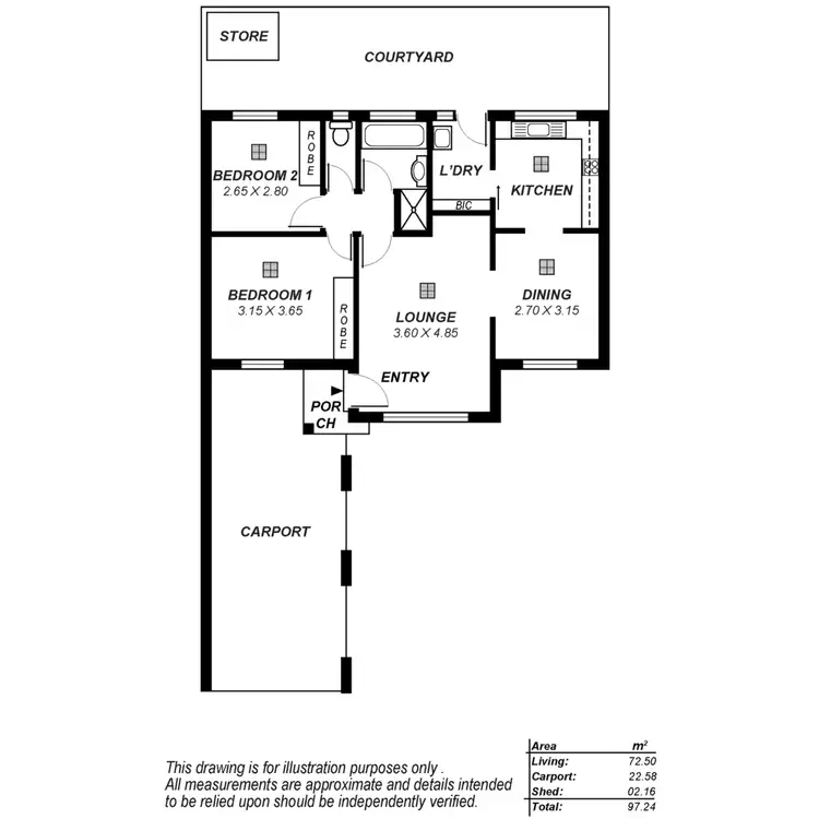 Floorplan of Homely house listing, 5/7 Galway Avenue, Collinswood SA 5081