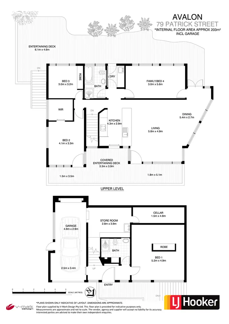 Floorplan of Homely house listing, 79 Patrick Street, Avalon NSW 2107