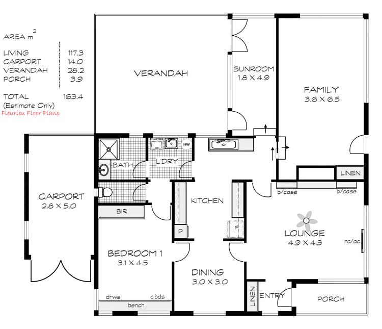 Floorplan of Homely house listing, 3 Brand Avenue, Victor Harbor SA 5211