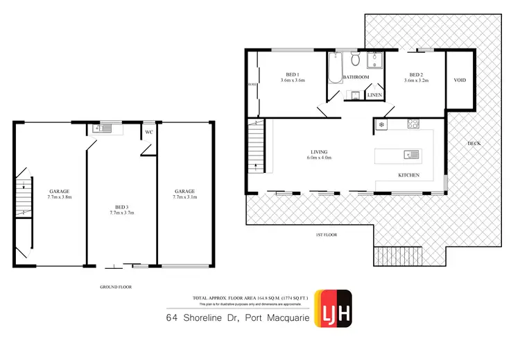 Floorplan of Homely house listing, 64 Shoreline Drive, Port Macquarie NSW 2444