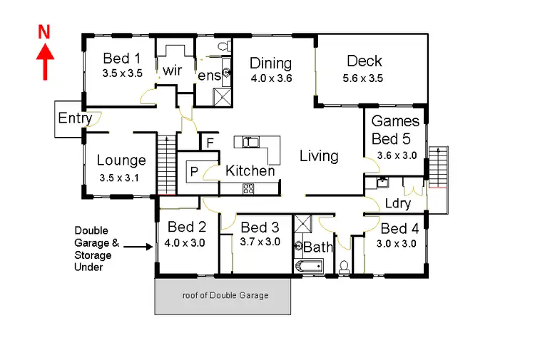 Floorplan of Homely house listing, 26 Waratah Way, Goonellabah NSW 2480