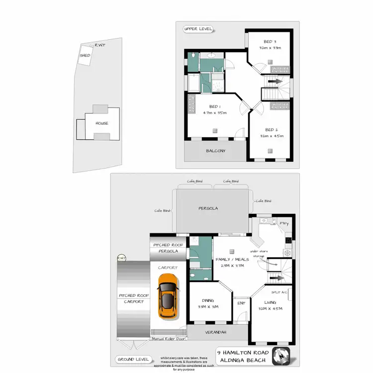 Floorplan of Homely house listing, 9 Hamilton Road, Aldinga Beach SA 5173