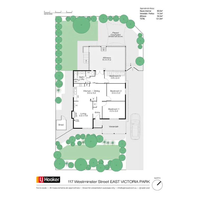 Floorplan of Homely house listing, 117 Westminster Street, East Victoria Park WA 6101