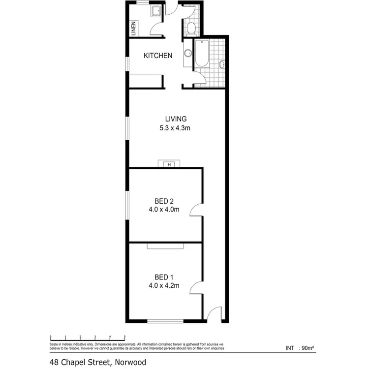 Floorplan of Homely house listing, 48 Chapel Street, Norwood SA 5067