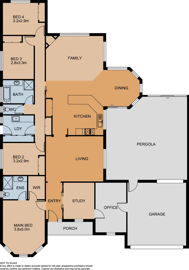 Floorplan of Homely house listing, 19 Grove Gardens, Berwick VIC 3806