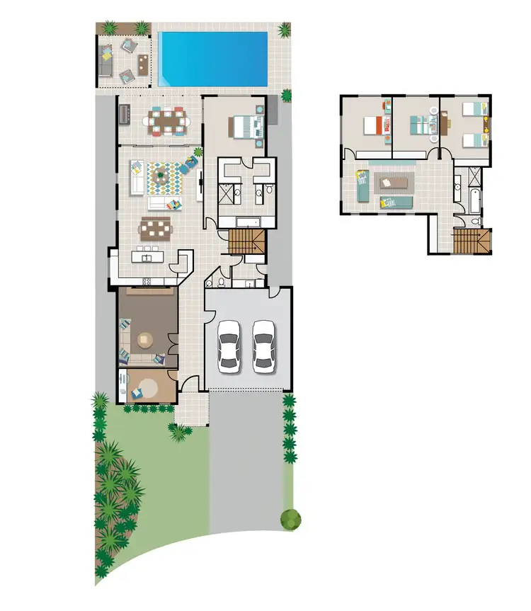 Floorplan of Homely house listing, 9 Wave Crescent, Mount Coolum QLD 4573