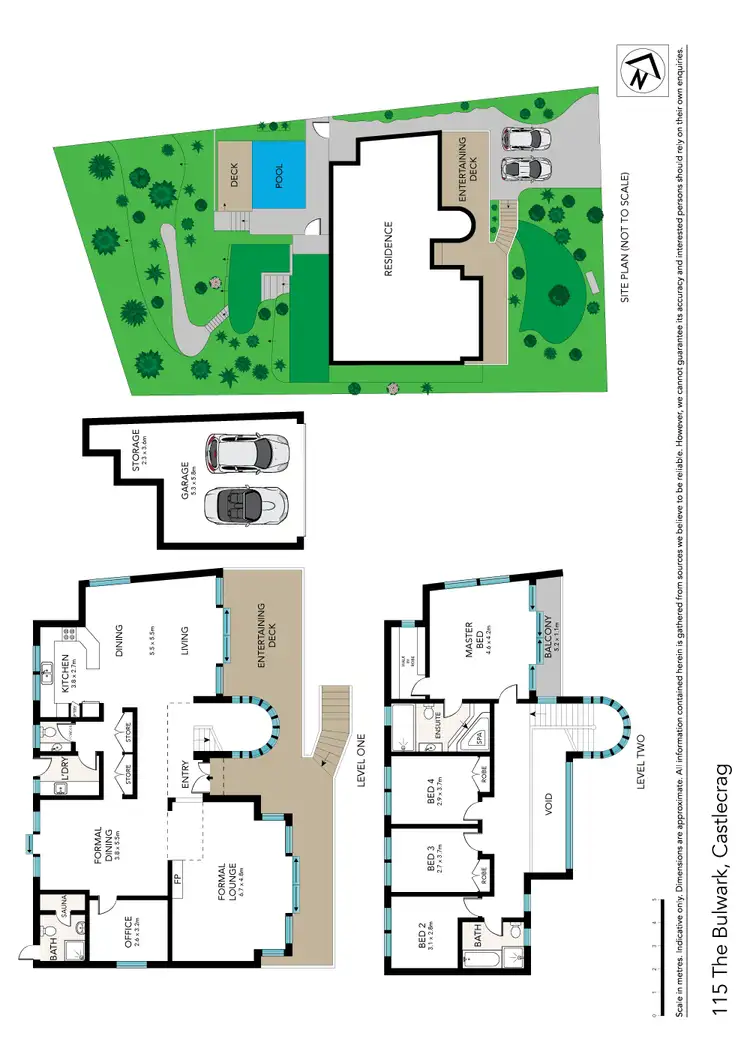 Floorplan of Homely house listing, 115 The Bulwark, Castlecrag NSW 2068