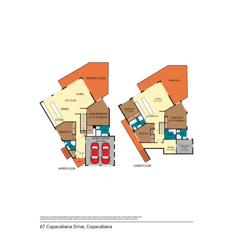 Floorplan of Homely house listing, 67 Copacabana Drive, Copacabana NSW 2251