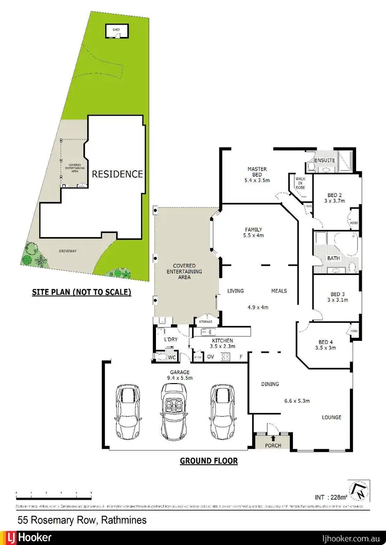 Floorplan of Homely house listing, 55 Rosemary Row, Rathmines NSW 2283