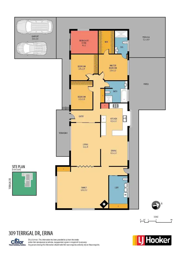 Floorplan of Homely house listing, 309 Terrigal Drive, Erina NSW 2250