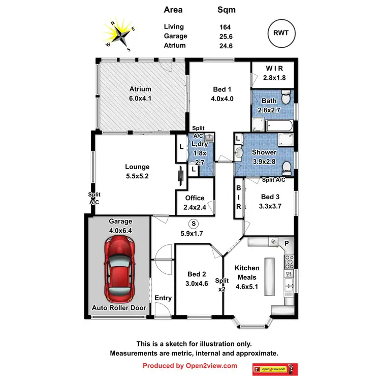Floorplan of Homely house listing, 9 Selway Place, Evanston Park SA 5116