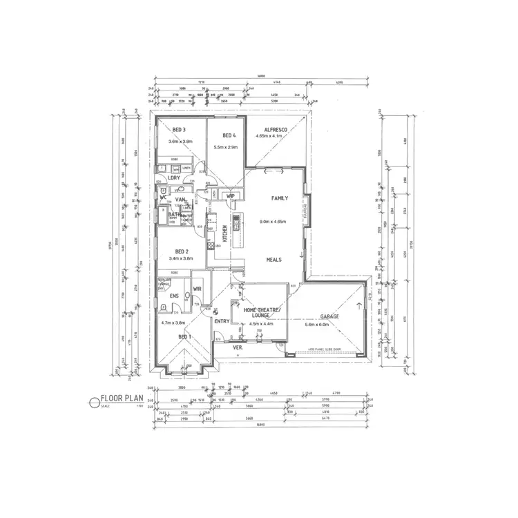 Floorplan of Homely house listing, 4 Whistlers Avenue, Aldinga Beach SA 5173