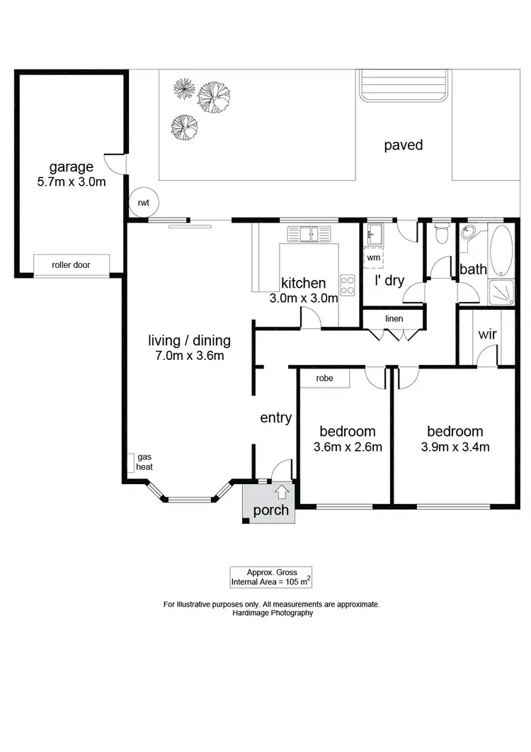 Floorplan of Homely house listing, 2/5 Allambee Avenue, Edwardstown SA 5039