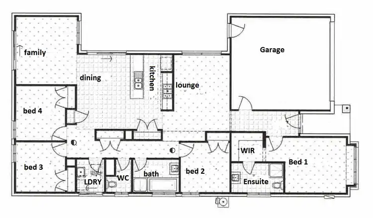 Floorplan of Homely house listing, 12 Schaeche Court, Eastwood VIC 3875