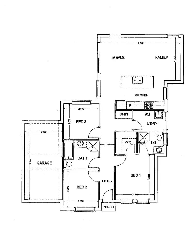 Floorplan of Homely house listing, 11 Durand Tce, Enfield SA 5085