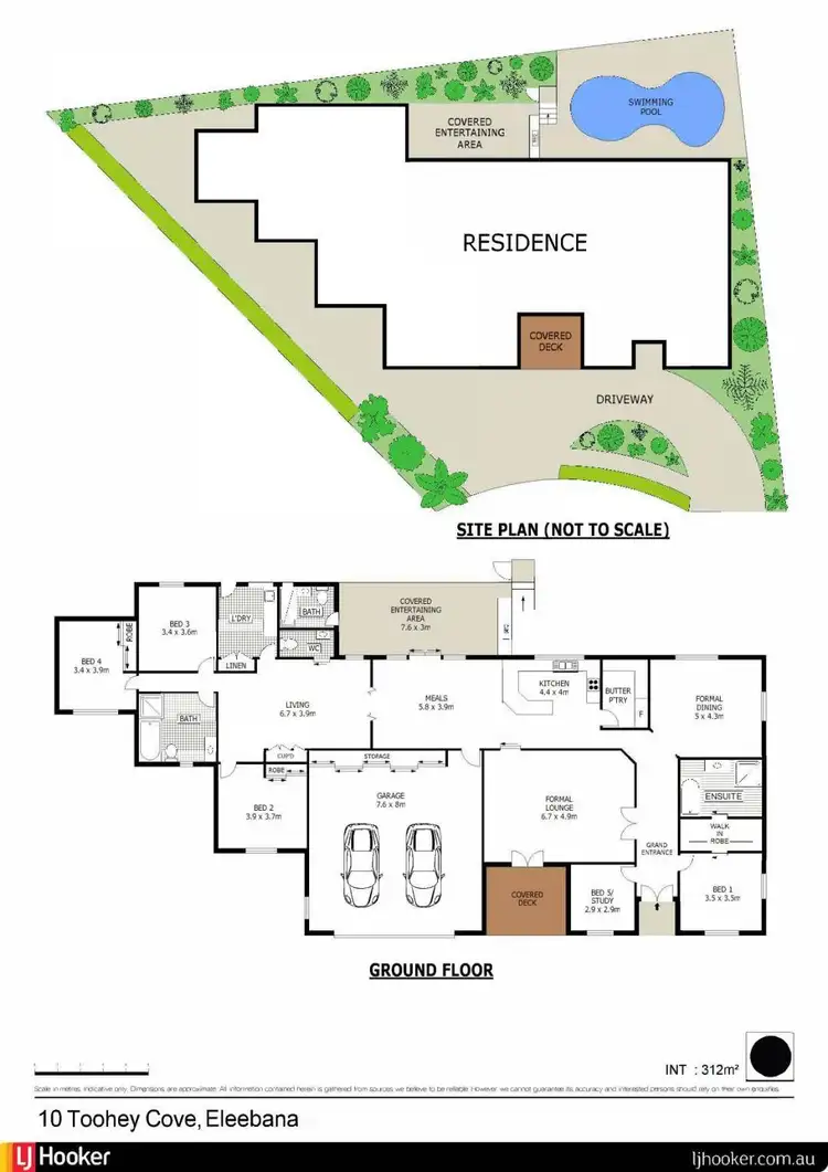 Floorplan of Homely house listing, 10 Toohey Cove, Eleebana NSW 2282