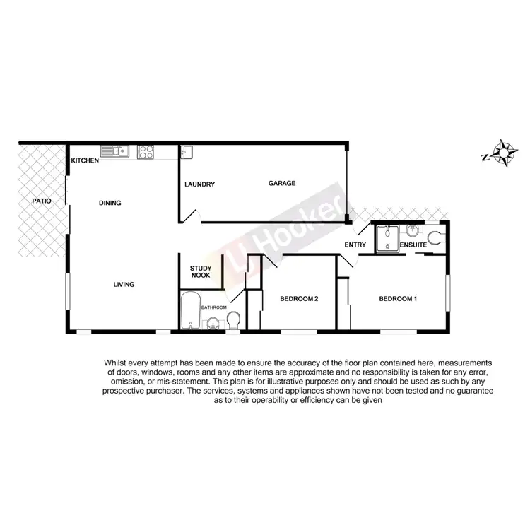 Floorplan of Homely villa listing, 5/2 Cascade Drive, Underwood QLD 4119