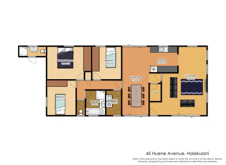 Floorplan of Homely house listing, Address available on request