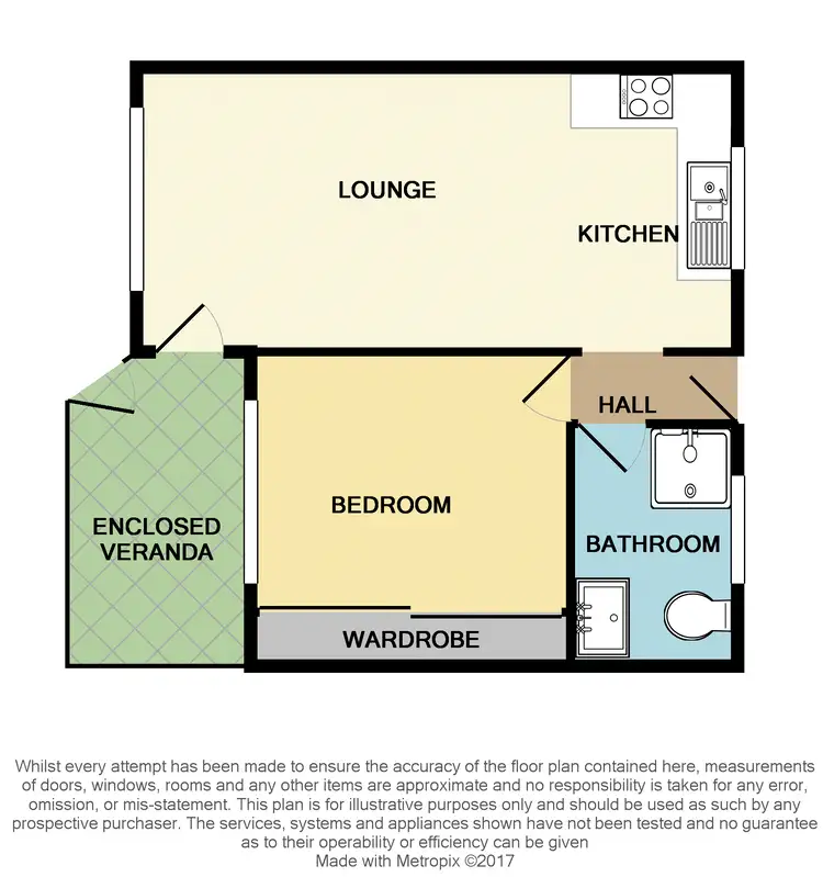 Floorplan of Homely unit listing, 4/58A Smith Street, Charlestown NSW 2290