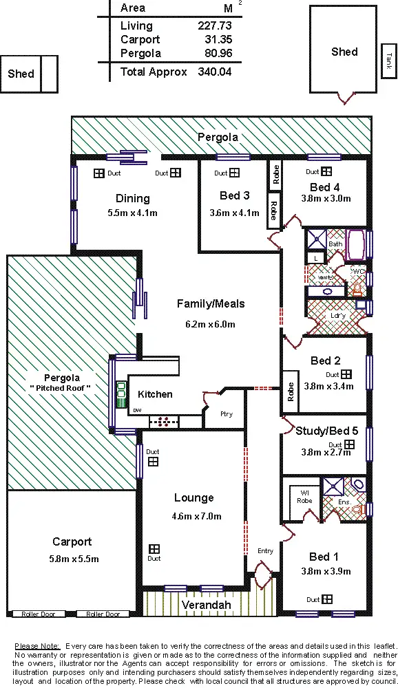 Floorplan of Homely house listing, 19 McGonigal Drive, Willaston SA 5118