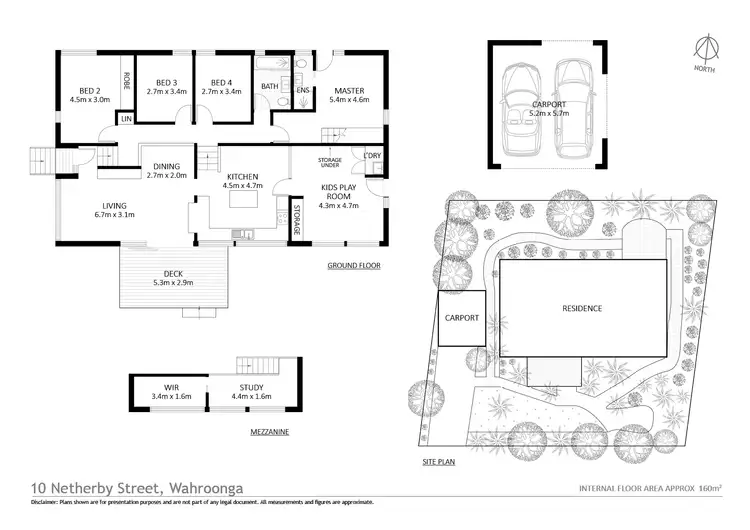 Floorplan of Homely house listing, 10 Netherby Street, Wahroonga NSW 2076