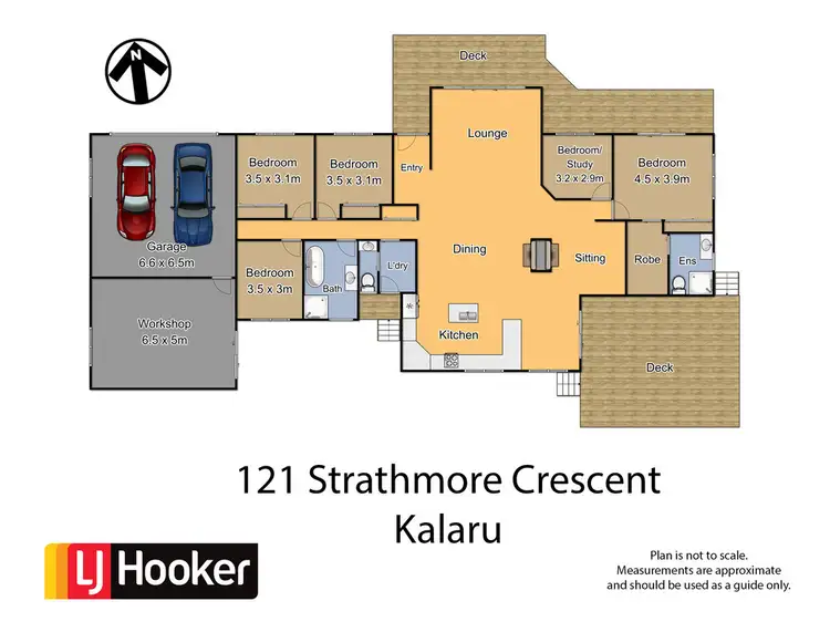 Floorplan of Homely house listing, 121 Strathmore Crescent, Kalaru NSW 2550