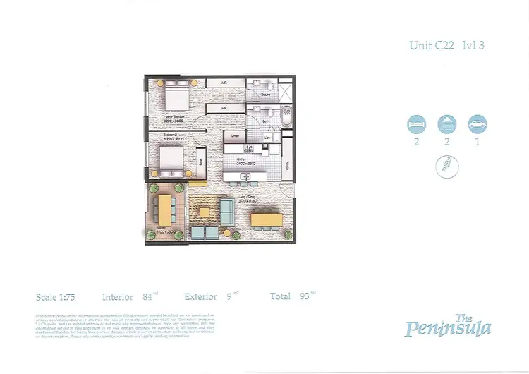 Floorplan of Homely apartment listing, C22/495-503 Bunnerong Road, Matraville NSW 2036