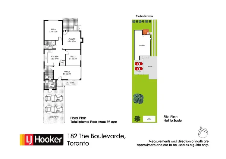 Floorplan of Homely house listing, 182 The Boulevard, Toronto NSW 2283
