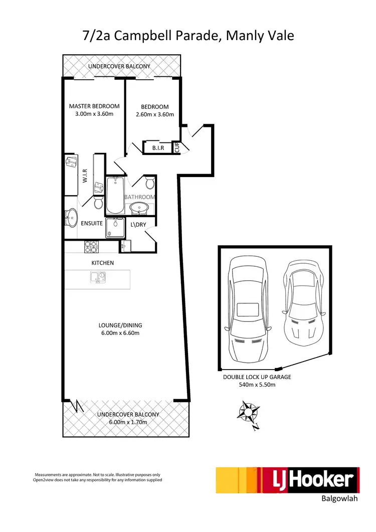 Floorplan of Homely apartment listing, 7/2a Campbell Parade, Manly Vale NSW 2093