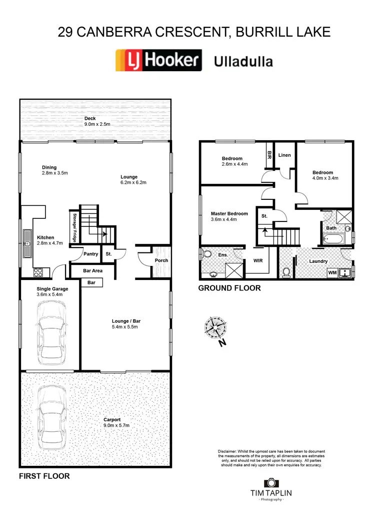 Floorplan of Homely house listing, 29 Canberra Crescent, Burrill Lake NSW 2539