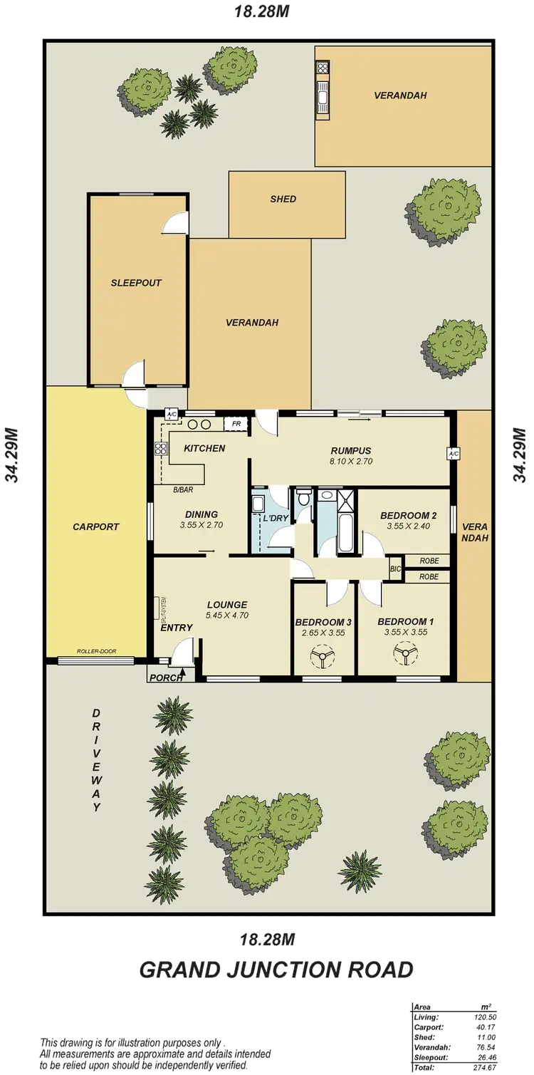Floorplan of Homely house listing, 824 Grand Junction Road, Gilles Plains SA 5086
