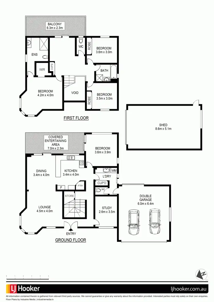 Floorplan of Homely house listing, 2 Bangalow Drive, Steiglitz QLD 4207
