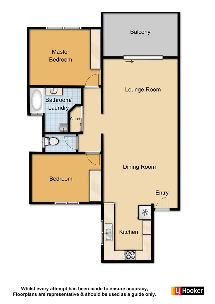 Floorplan of Homely unit listing, 6/14 Halcomb Street, Zillmere QLD 4034