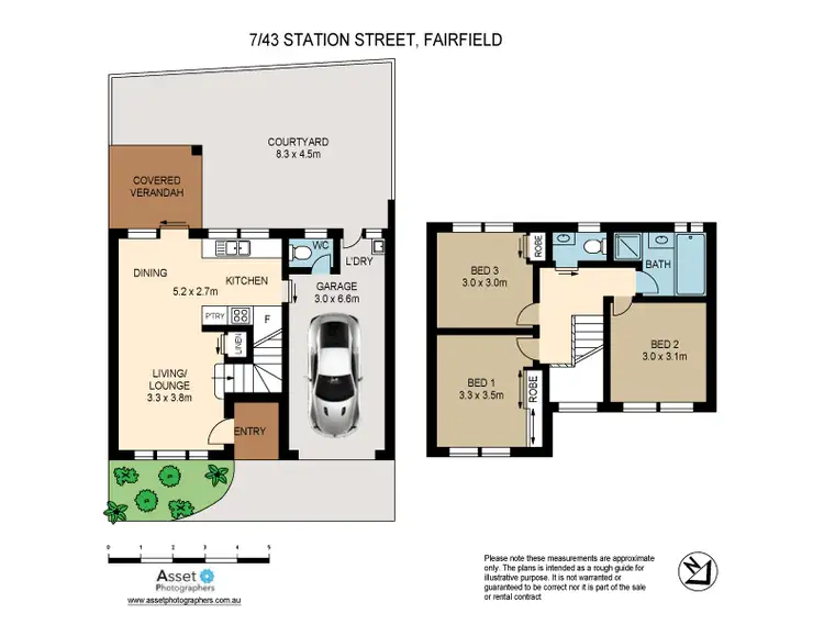 Floorplan of Homely townhouse listing, 7/41-43 Station Street, Fairfield NSW 2165
