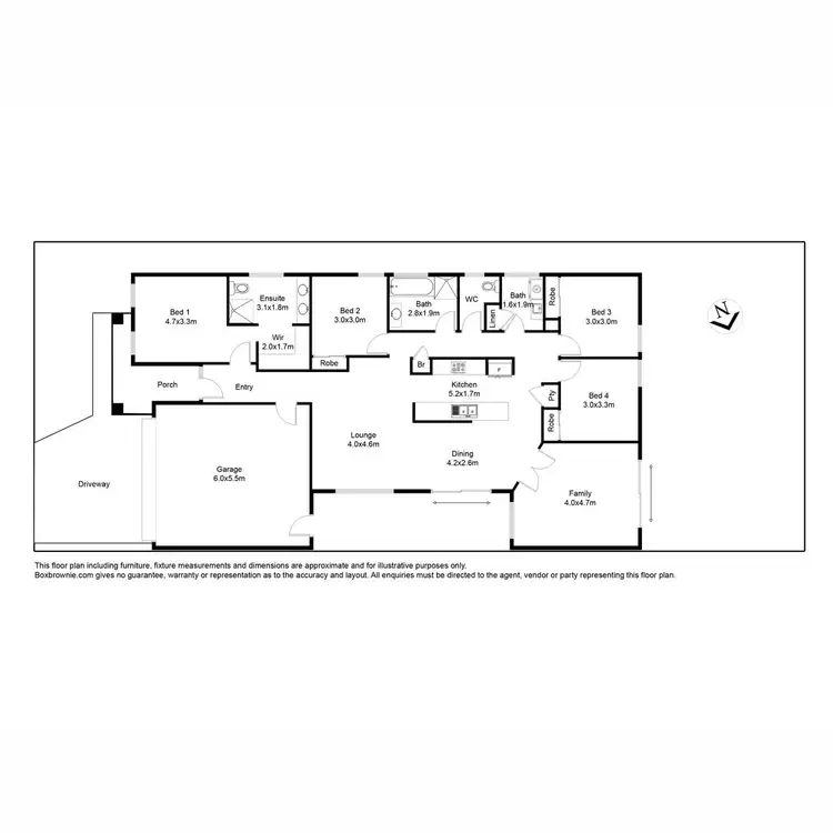 Floorplan of Homely house listing, 66 Regal Road, Point Cook VIC 3030