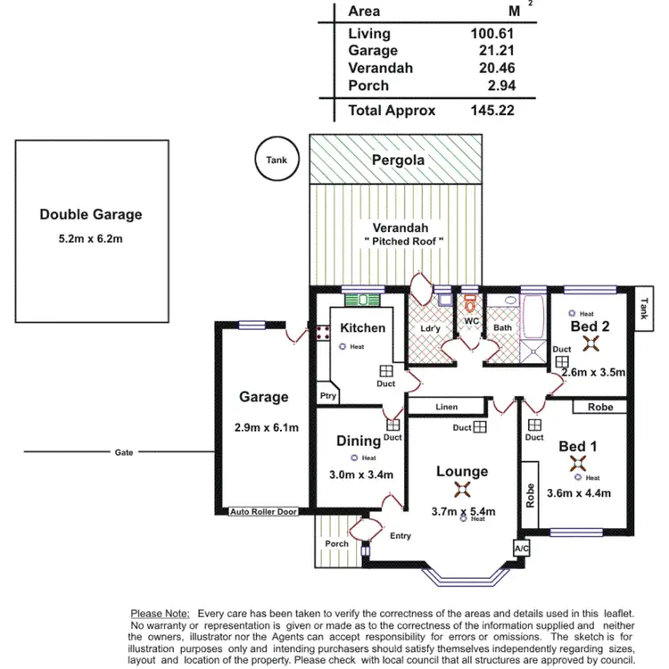 Floorplan of Homely house listing, 3/23 Edward Street, Willaston SA 5118