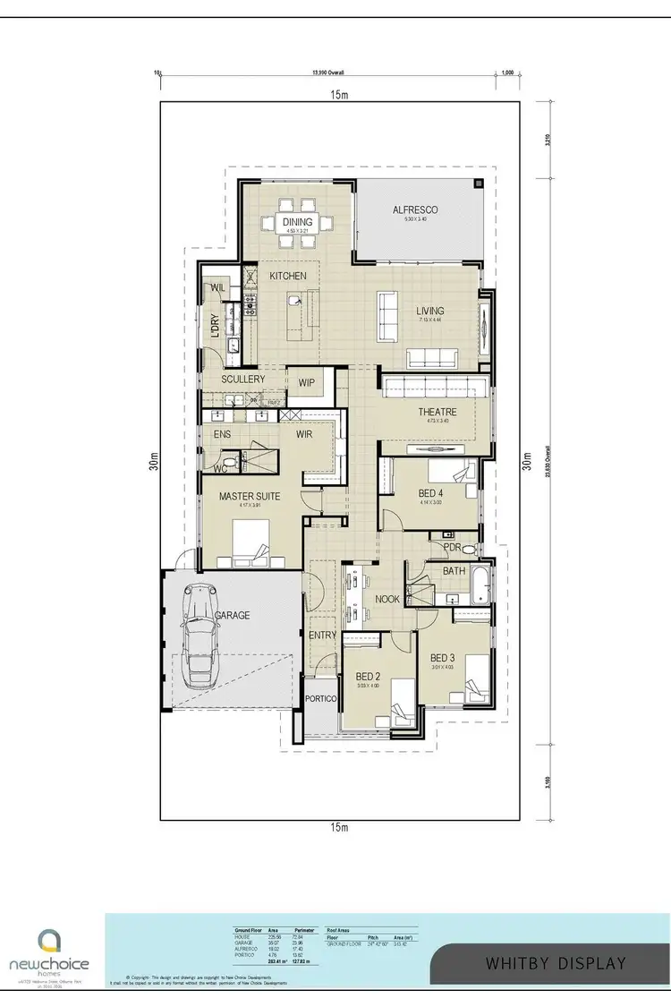 Floorplan of Homely house listing, 8 Buttress Street, Whitby WA 6123