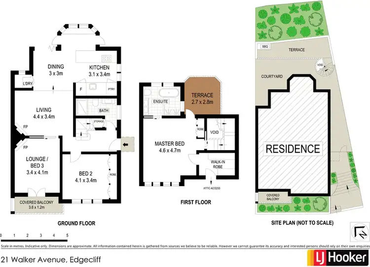 Floorplan of Homely house listing, 21 Walker Avenue, Edgecliff NSW 2027