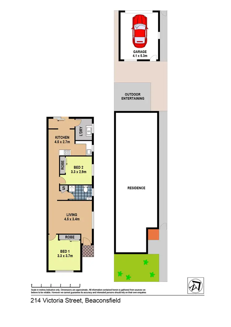 Floorplan of Homely house listing, 214 Victoria Street, Beaconsfield NSW 2014