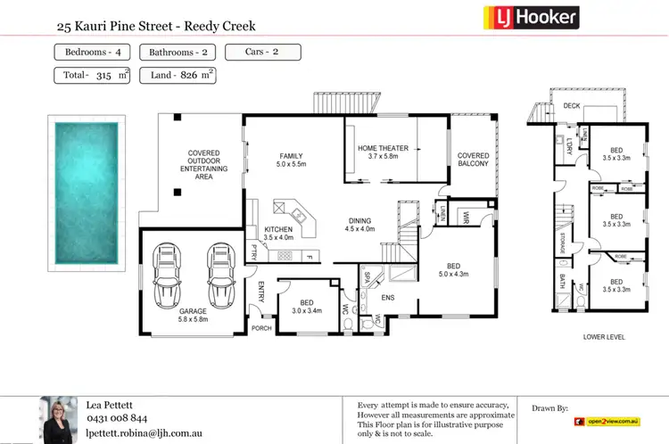 Floorplan of Homely house listing, 25 Kauri Pine Street, Reedy Creek QLD 4227