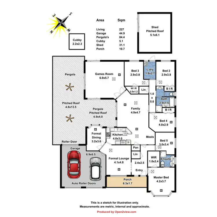Floorplan of Homely house listing, 21 Sandpiper Way, Hewett SA 5118