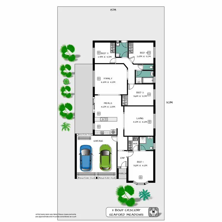 Floorplan of Homely house listing, 11 Buoy Crescent, Seaford Meadows SA 5169