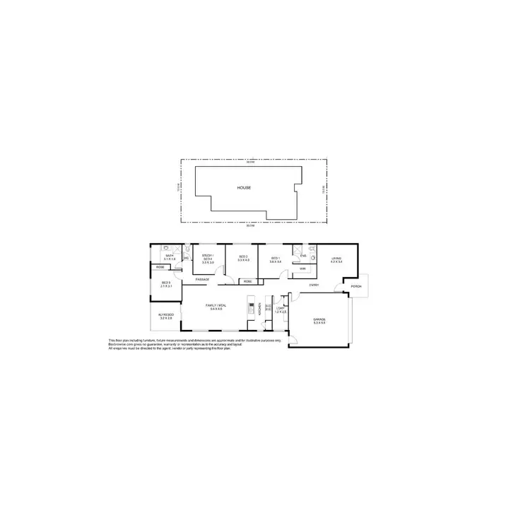 Floorplan of Homely house listing, 17 Sincere Drive, Point Cook VIC 3030