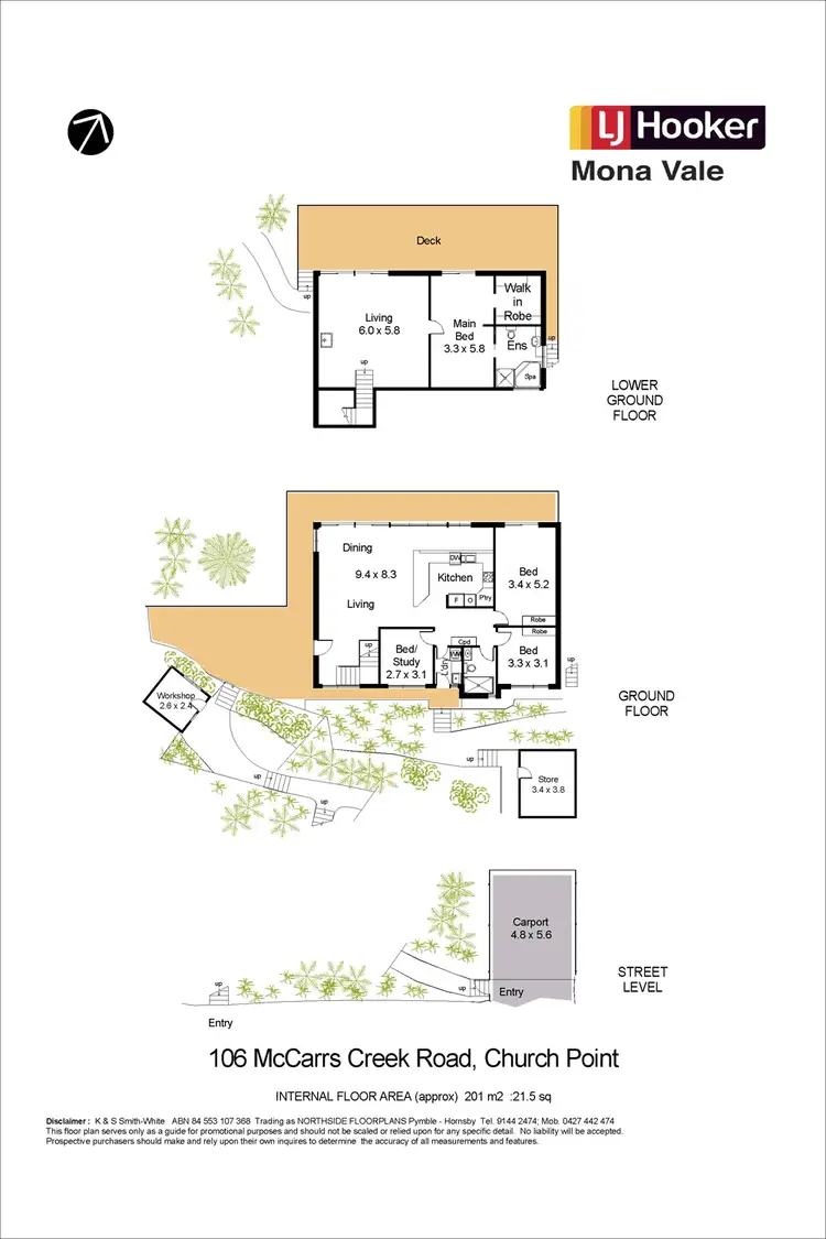 Floorplan of Homely house listing, 106 Mccarrs Creek Road, Church Point NSW 2105