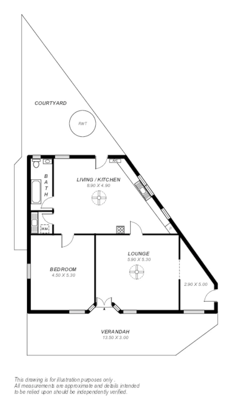 Floorplan of Homely house listing, 8 Adelaide Road, Echunga SA 5153